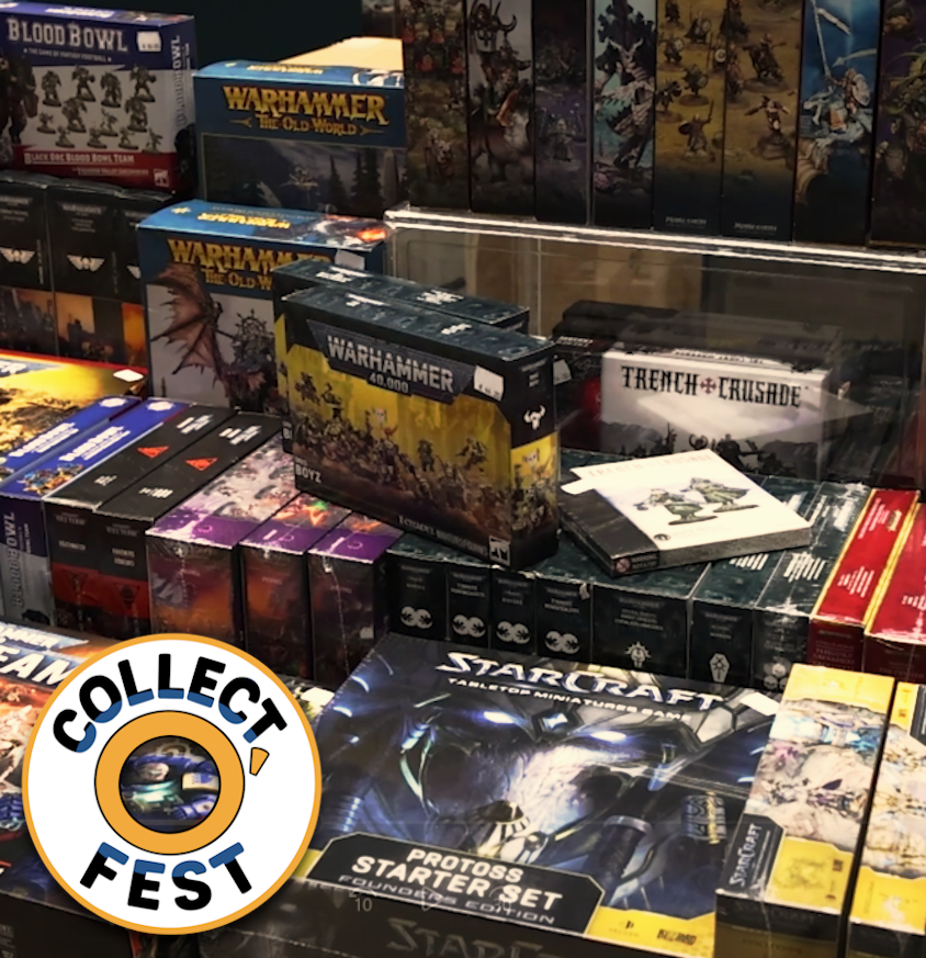 Tabletop games en miniatures op Collect 'O Fest